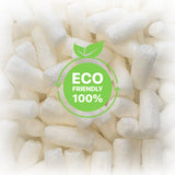 Yens Biodegradable Packing Peanuts for Moving, Packaging-60gallon 8cu ft