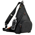 Yen's Mono-Strap Backpack, 6BP-05 Black
