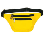 Yens Fantasybag 3-Zipper Fanny Pack  FN-03 Yellow