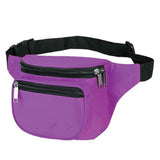 Special order for Payton, 60 pcs for Yens Fantasybag 3-Zipper Fanny Pack/Purple, Teal, and YellowP