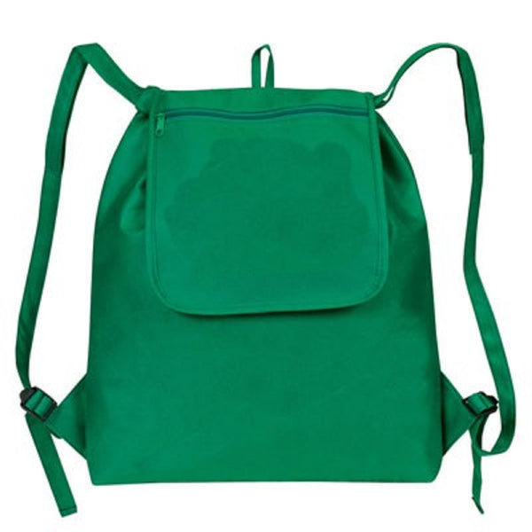 Yens Fantasybag "eGREEN" Fold-Up Drawstring Cooler Backpack-Forest Green, NCP-21