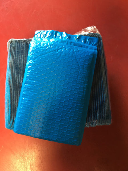 400 #0 Poly Bubble Padded Envelopes Mailers 6 X 9 400PM#0-BLUE