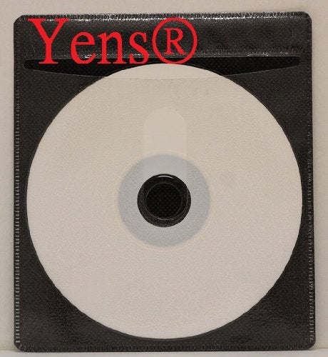 100 pcs CD Double-Sided Plastic Sleeve Black