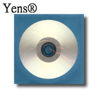 1000 pcs CD DVD Blue Paper Sleeves with Clear Window